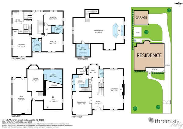 $979,900 | 4519 North Meridian Street, Indianapolis, IN 46208