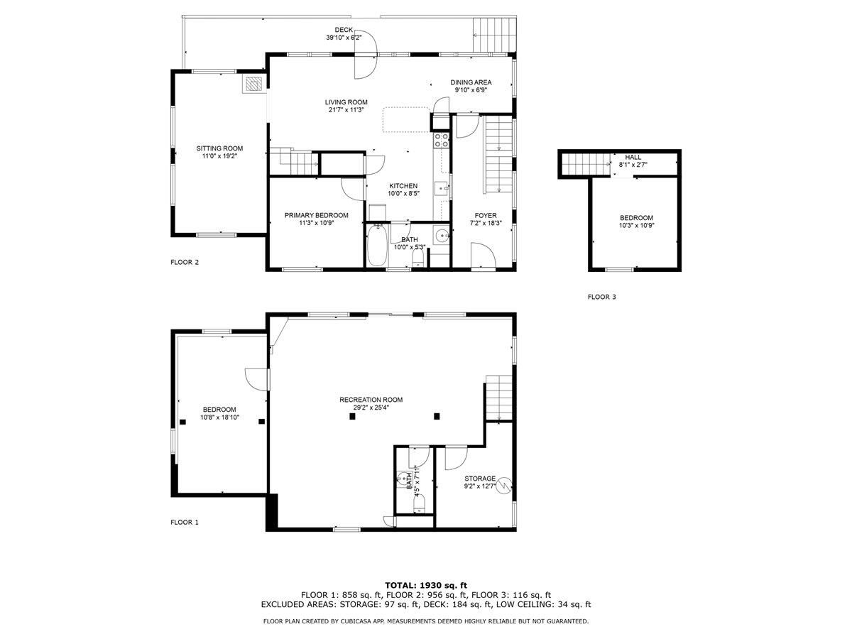 176 Mirror Lake Road Newfield, ME 04095 - Photo 37 of 40 04-176_Mirror_Lake_Rd_Floorplan_Allfloor