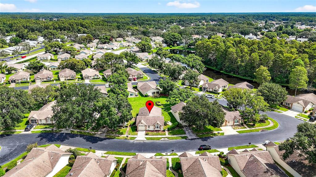 4658 Wallingford Court New Port Richey, FL 34655 - Photo 39 of 48 an aerial view of residential houses with outdoor space