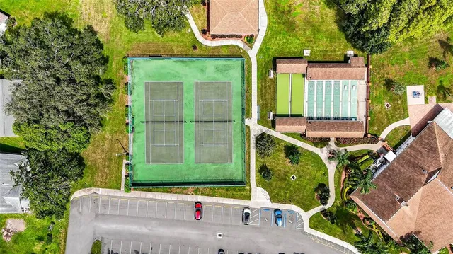 an outdoor view of the house