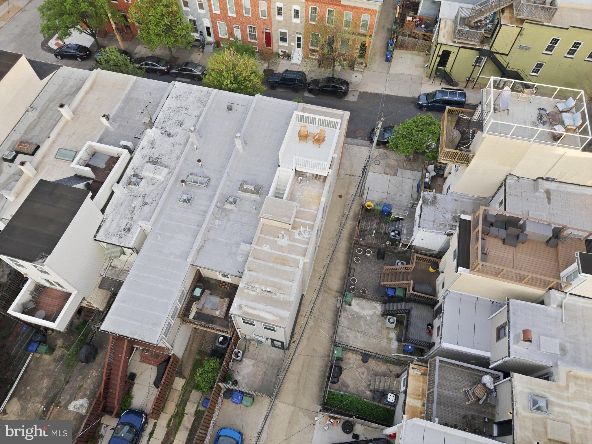 1452 Boyle Street Baltimore, MD 21230 - Photo 47 of 55 Urban rooftops in vibrant neighborhood.