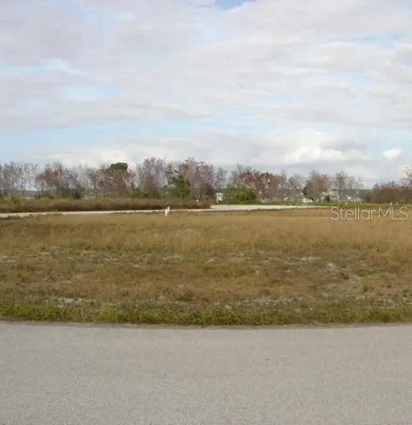 a view of a lake from a yard