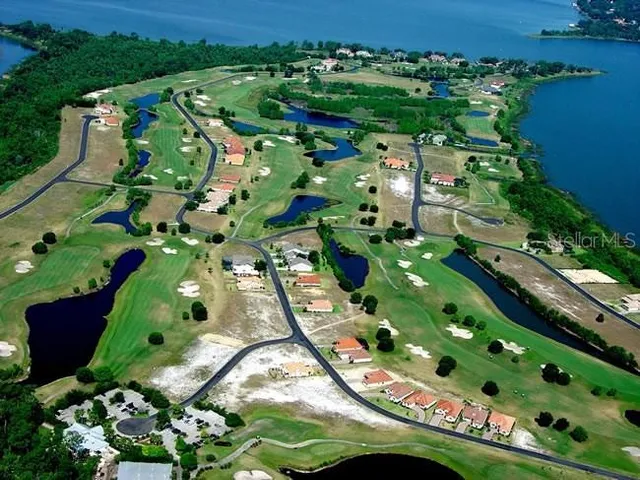 a view of lake from a yard