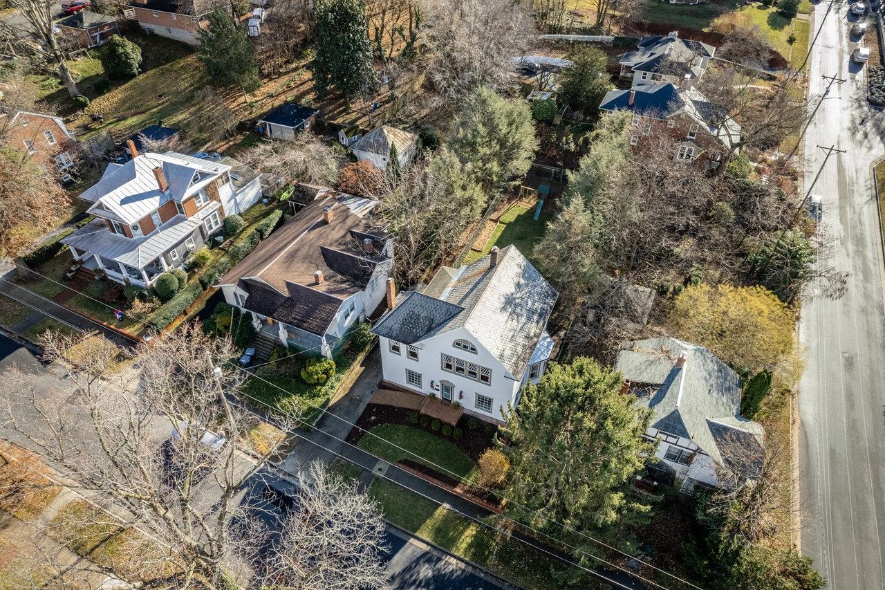 321 Franklin Street Harrisonburg, VA 22801 - Photo 50 of 54 an aerial view of residential house with outdoor space