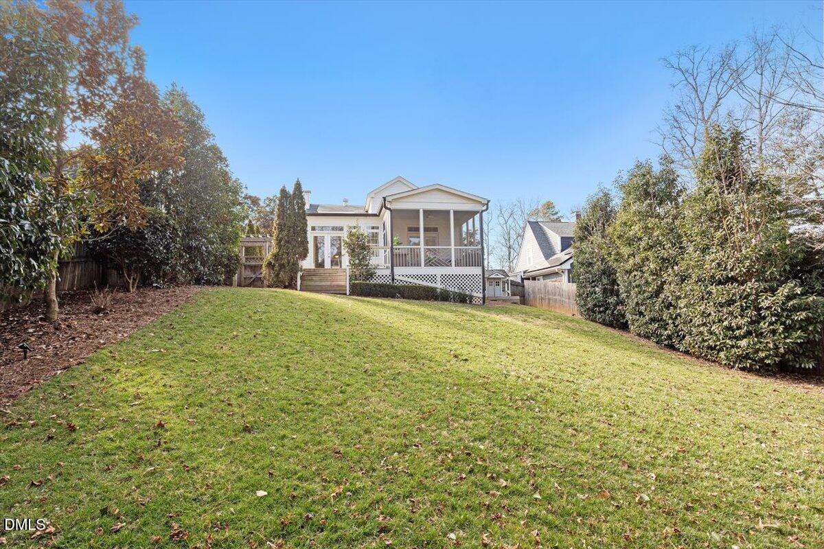 2104 Reaves Drive Raleigh, NC 27608 - Photo 29 of 29 a view of a house with a yard