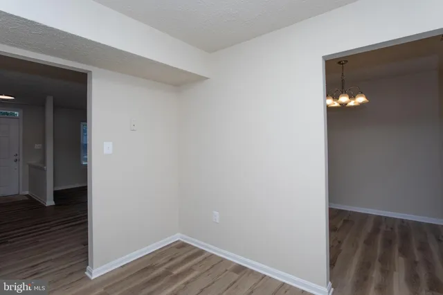 wooden floor in an empty room