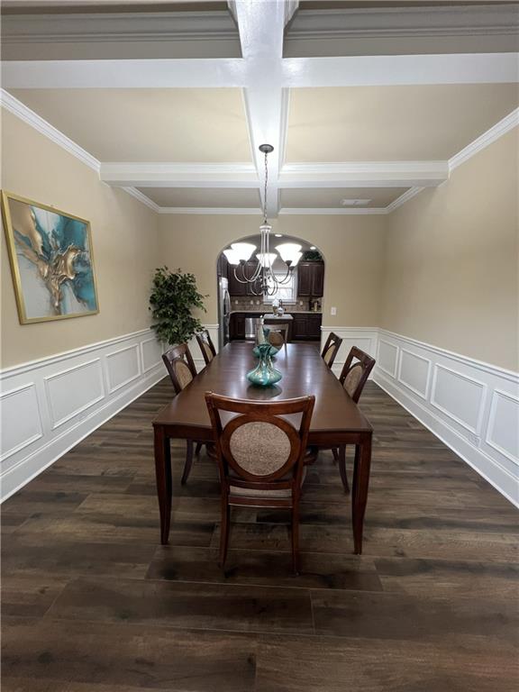 140 Providence Parkway Covington, GA 30014 - Photo 8 of 24 a view of a dining room with furniture and wooden floor