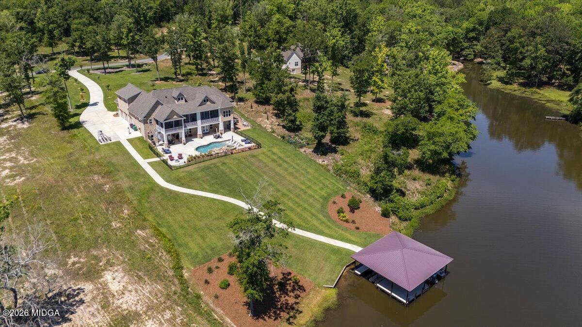 7287 Moseley Dixon Road Macon, GA 31220 - Photo 70 of 83 an aerial view of a house having outdoor space