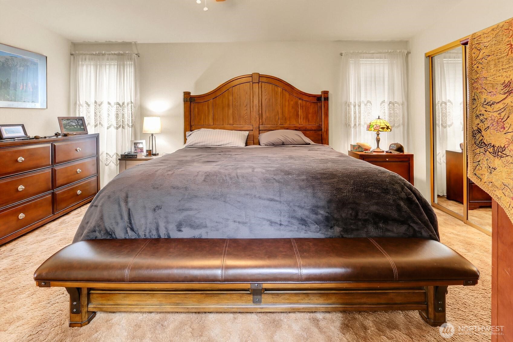 1427 100th Street Southwest, Unit 160 Everett, WA 98204 - Photo 8 of 28 a bedroom with a bed and window