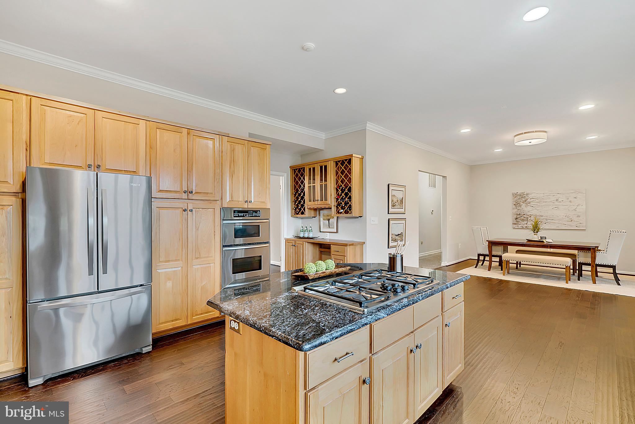 4354 High Ridge Road Haymarket, VA 20169 - Photo 11 of 30 Updated Kitchen with granite and new wood floor