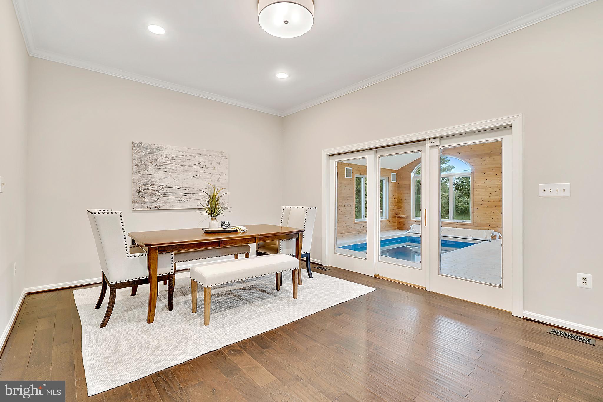 4354 High Ridge Road Haymarket, VA 20169 - Photo 13 of 30 Breakfast Room overlooks indoor pool