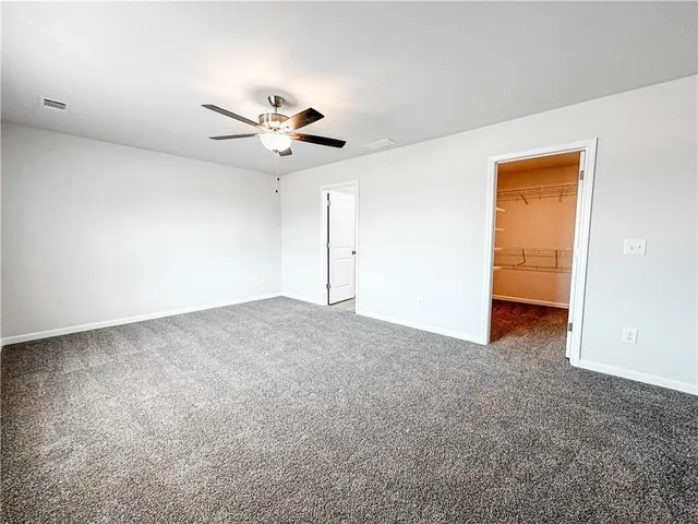 a view of empty room