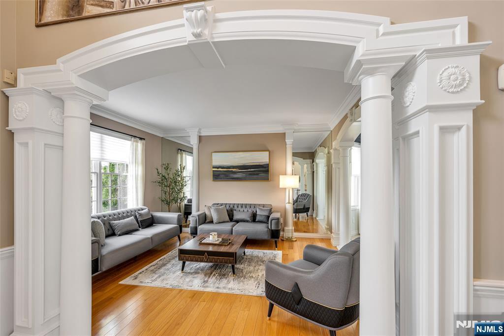 18 Renshaw Drive Montville, NJ 07045 - Photo 4 of 46 a living room with furniture and a large window