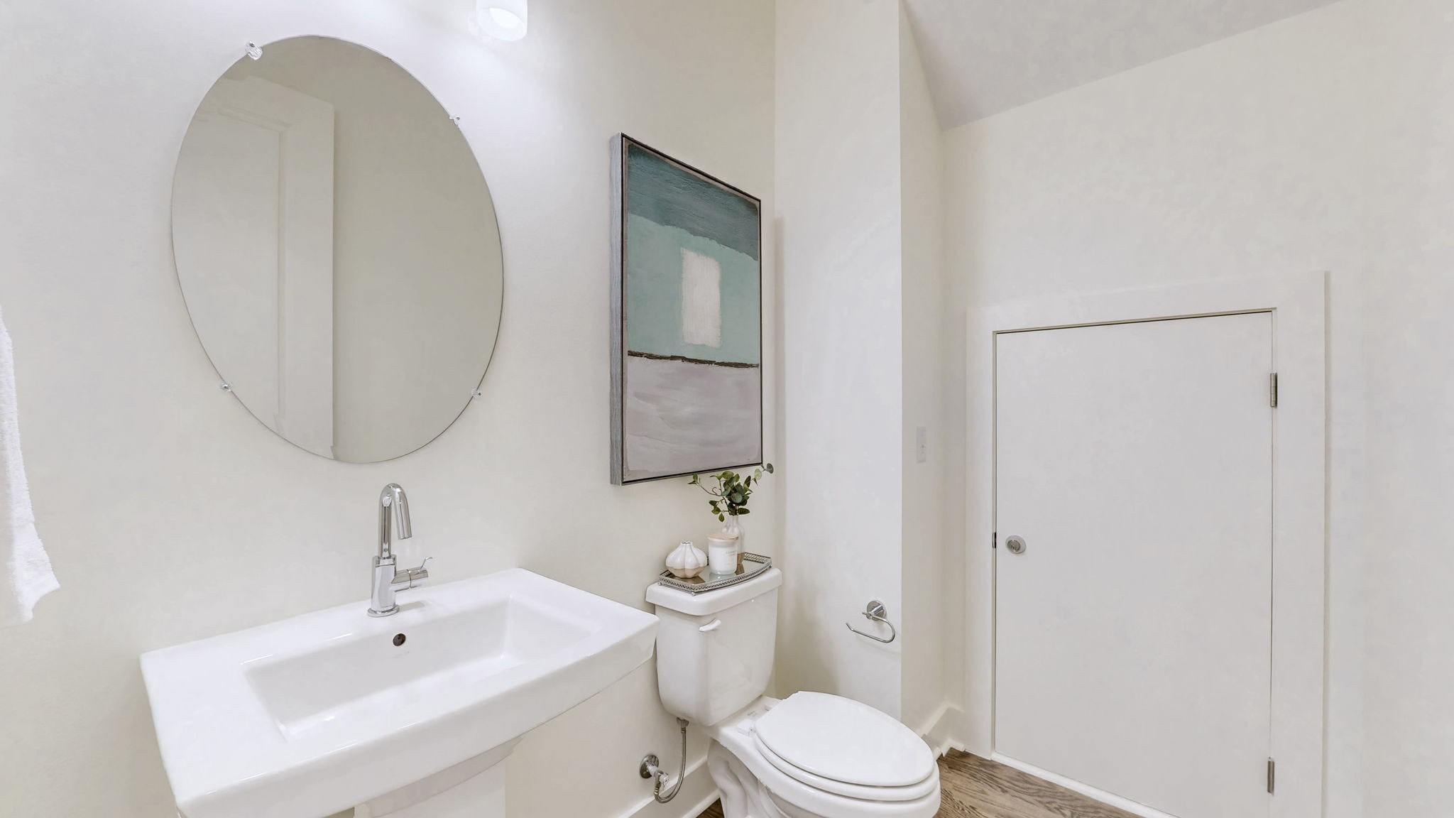409 Herringbone Court Franklin, TN 37064 - Photo 12 of 36 a bathroom with a toilet a sink and mirror