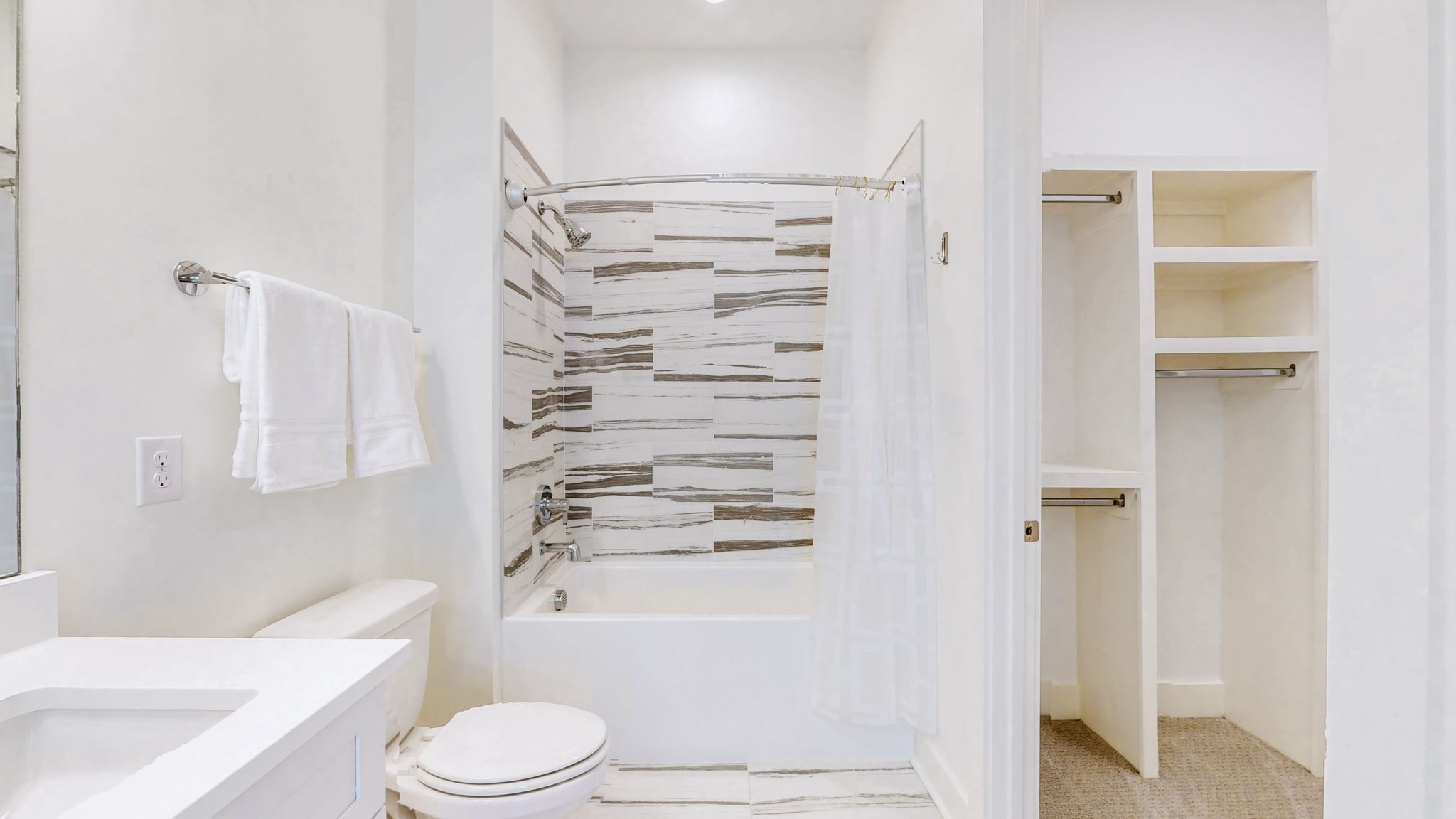 409 Herringbone Court Franklin, TN 37064 - Photo 16 of 36 a bathroom with a shower a toilet and a sink