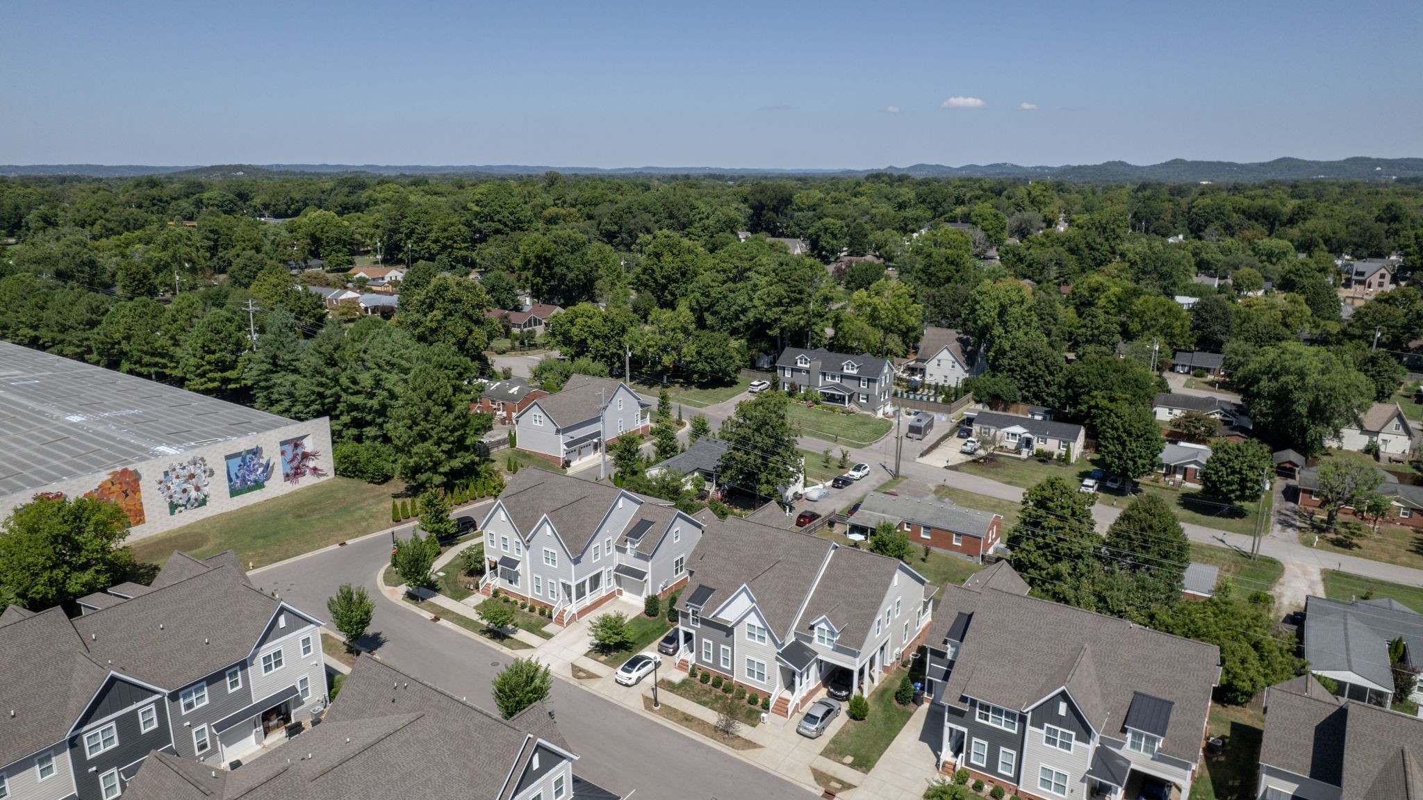 409 Herringbone Court Franklin, TN 37064 - Photo 35 of 36 an aerial view of a residential houses with outdoor space and trees