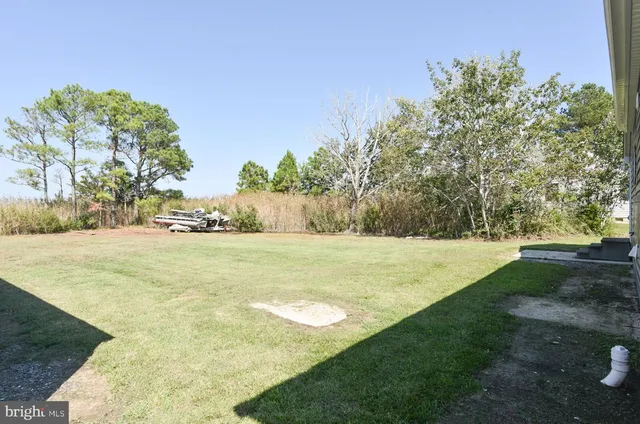 a view of a chairs and tables in patio