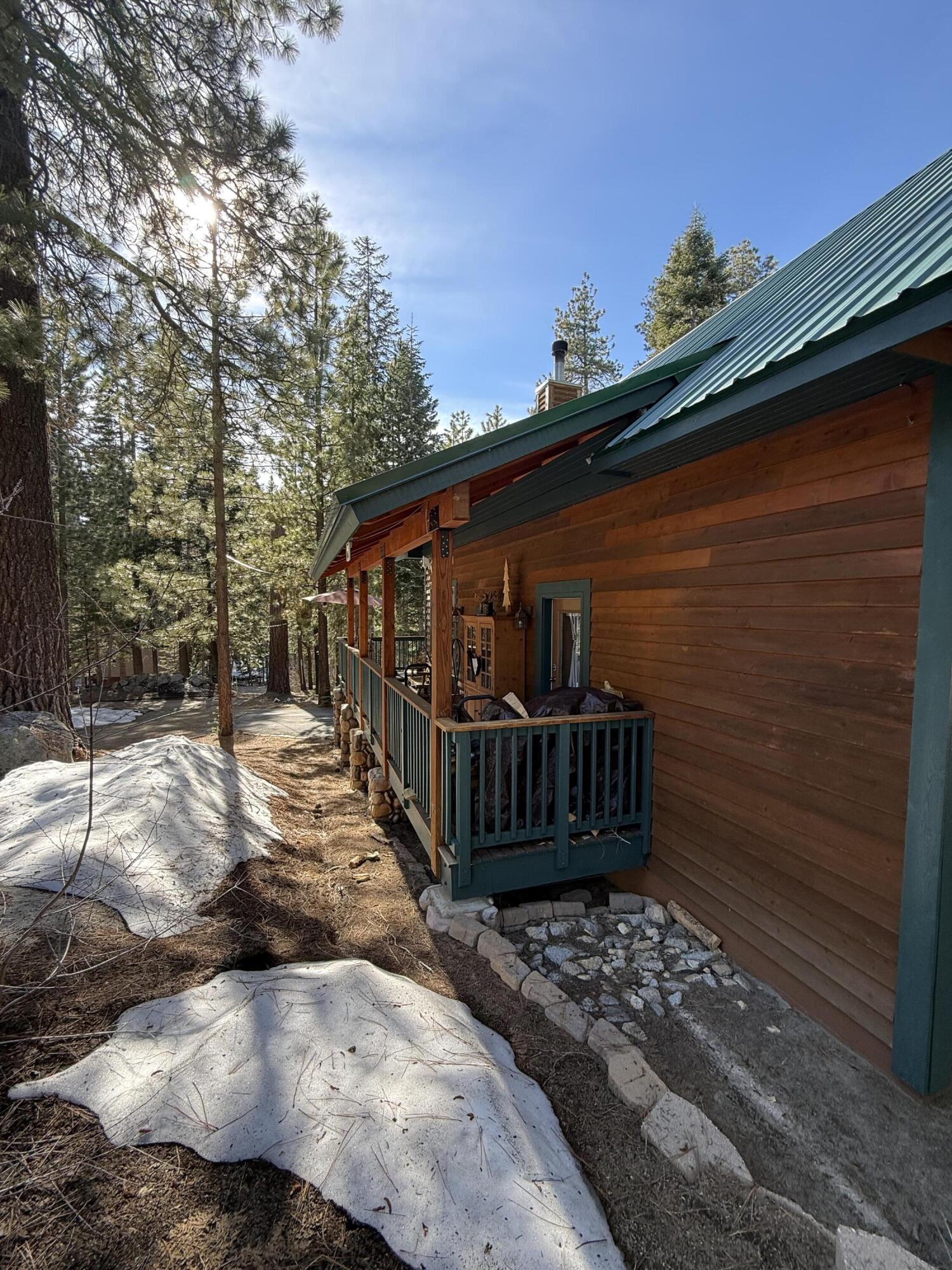 57968 Fox Drive Springville, CA 93265 - Photo 25 of 30 a view of balcony with wooden fence and trees
