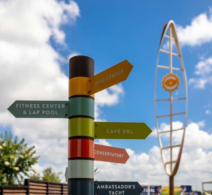5111 Getty Lane Manvel, TX 77578 - Photo 22 of 38 a street sign on a wall next to a road