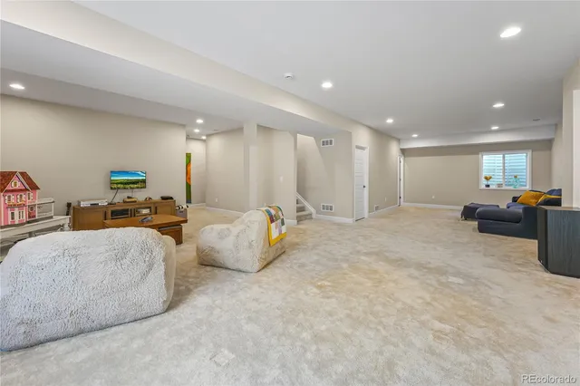 a large room with lots of furniture