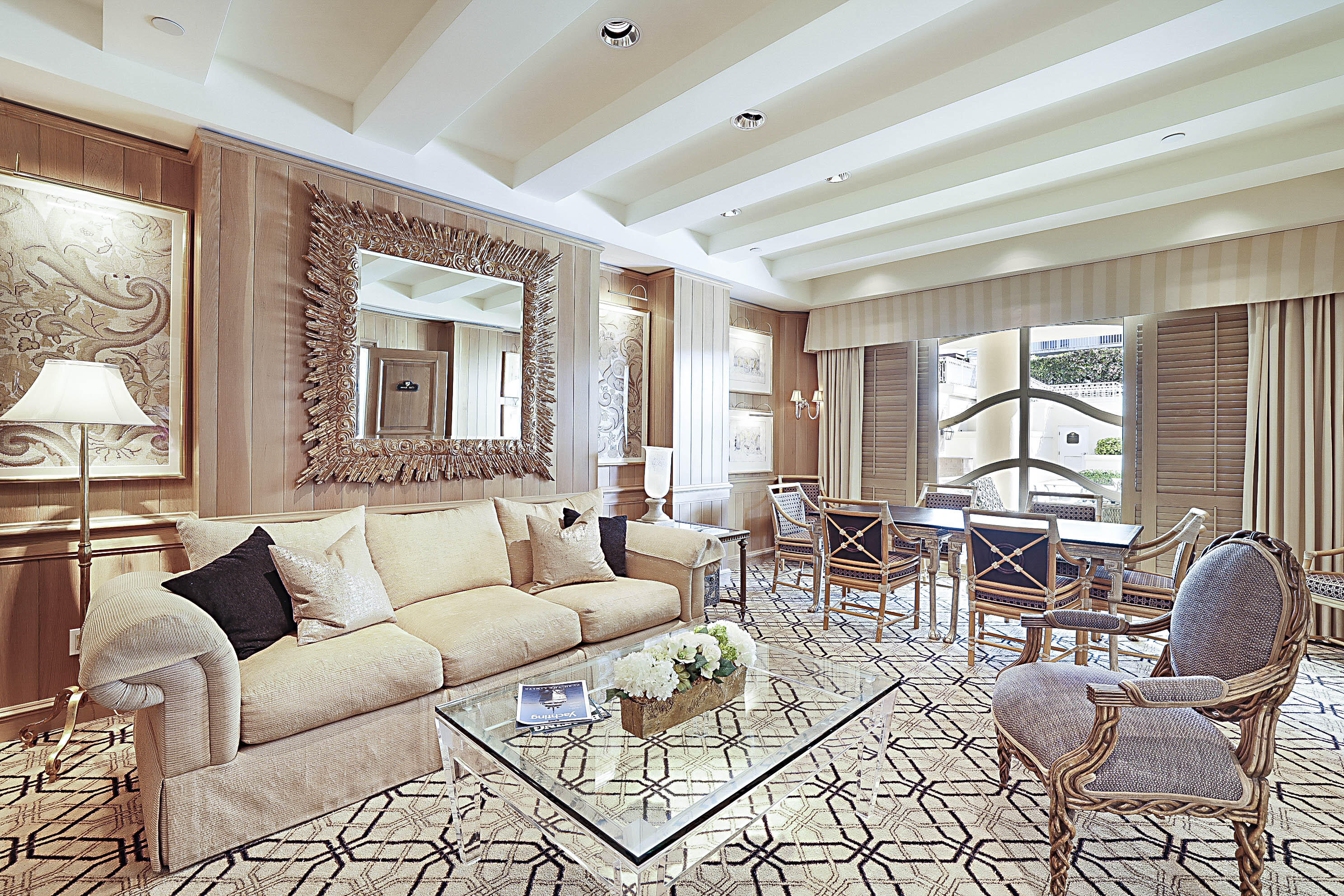 19950 South Beach Road, Unit 4 Tequesta, FL 33469 - Photo 41 of 56 a living room with furniture and a large window