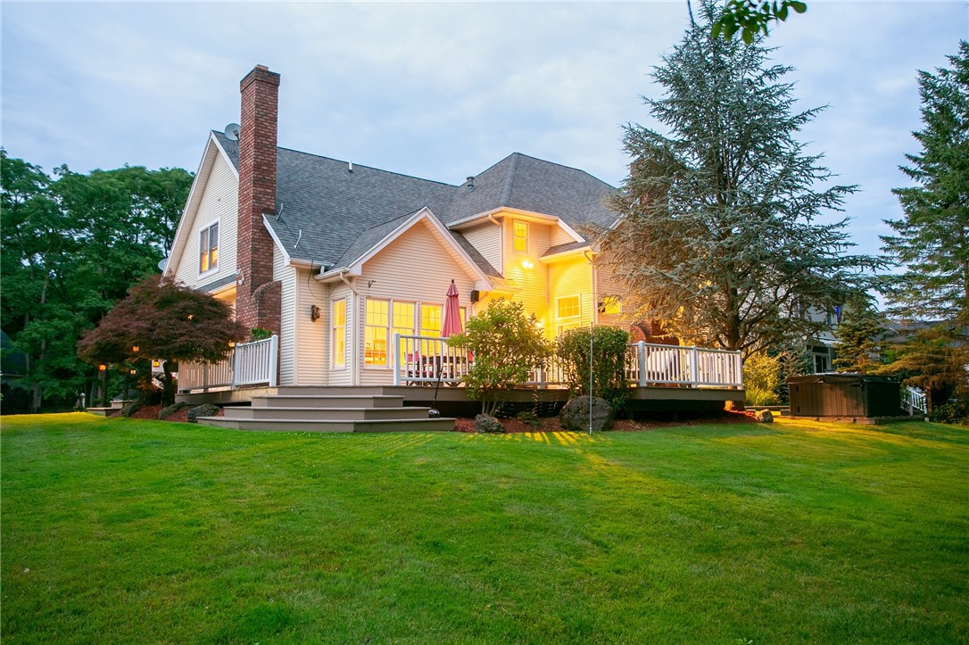 255 Totem Trail Irondequoit, NY 14617 - Photo 3 of 48 Exterior evening view