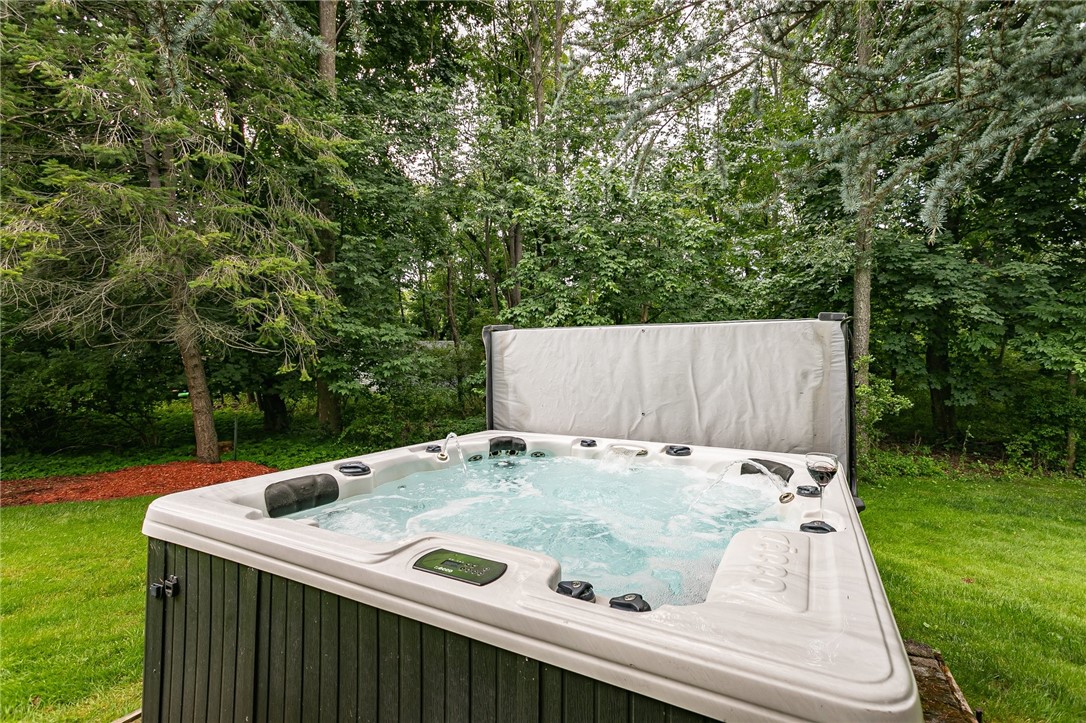 255 Totem Trail Irondequoit, NY 14617 - Photo 37 of 48 Relax in the hot tub!
