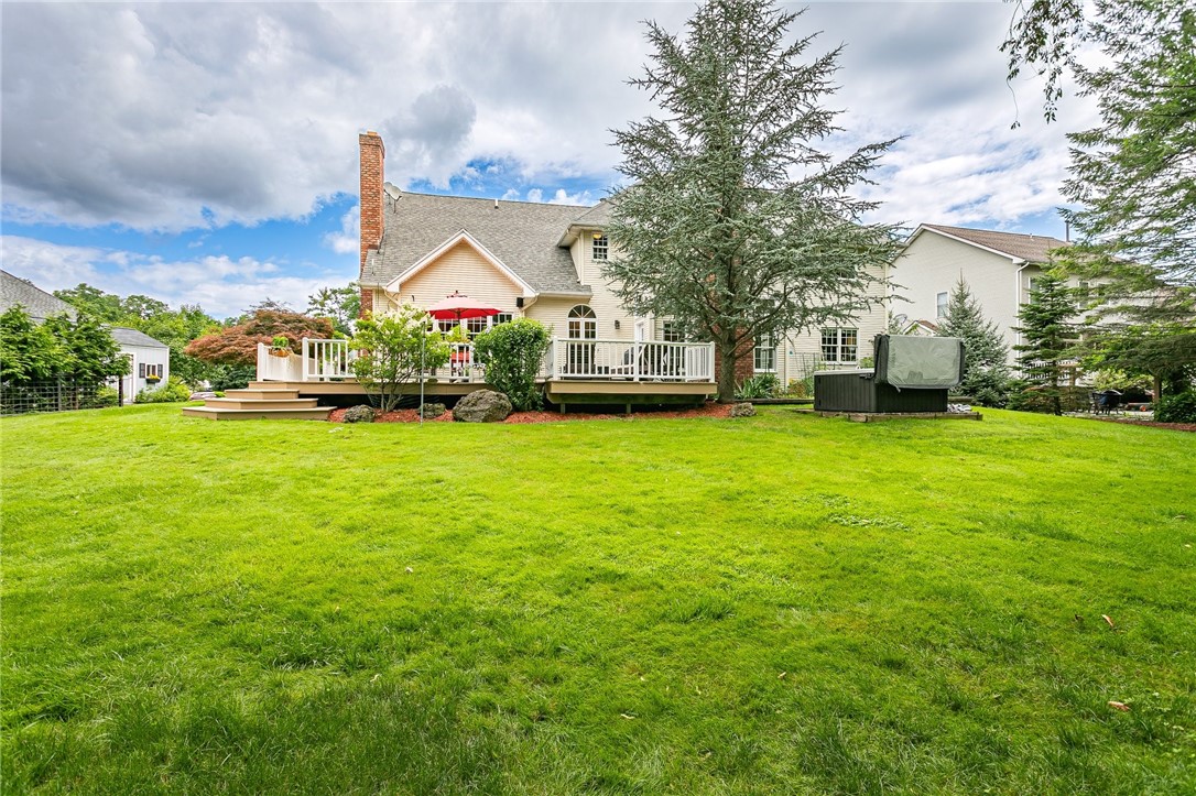 255 Totem Trail Irondequoit, NY 14617 - Photo 42 of 48 Rear view of this spectacular home!