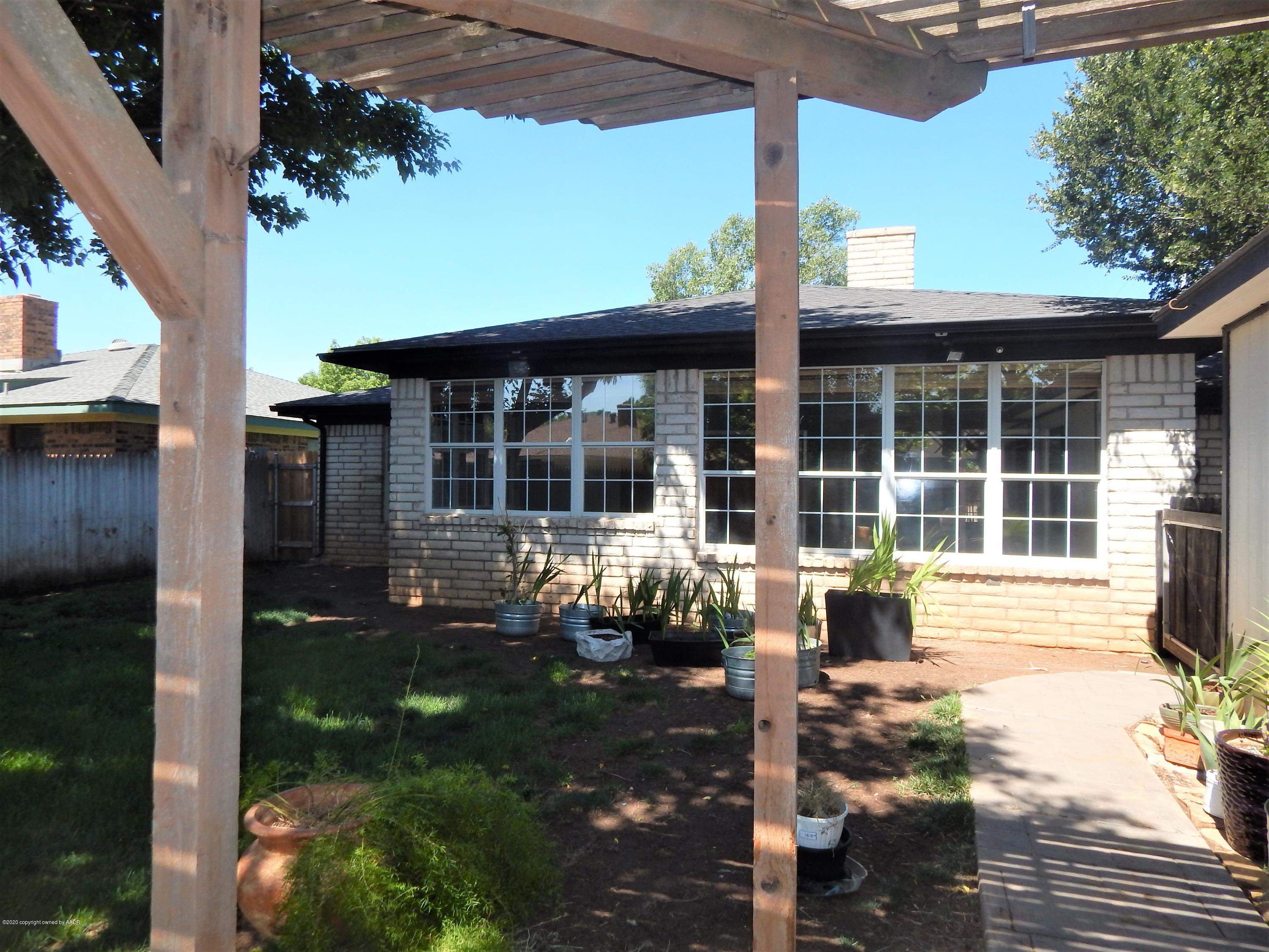 3305 Reeder Drive Amarillo, TX 79121 - Photo 21 of 25 Back of home