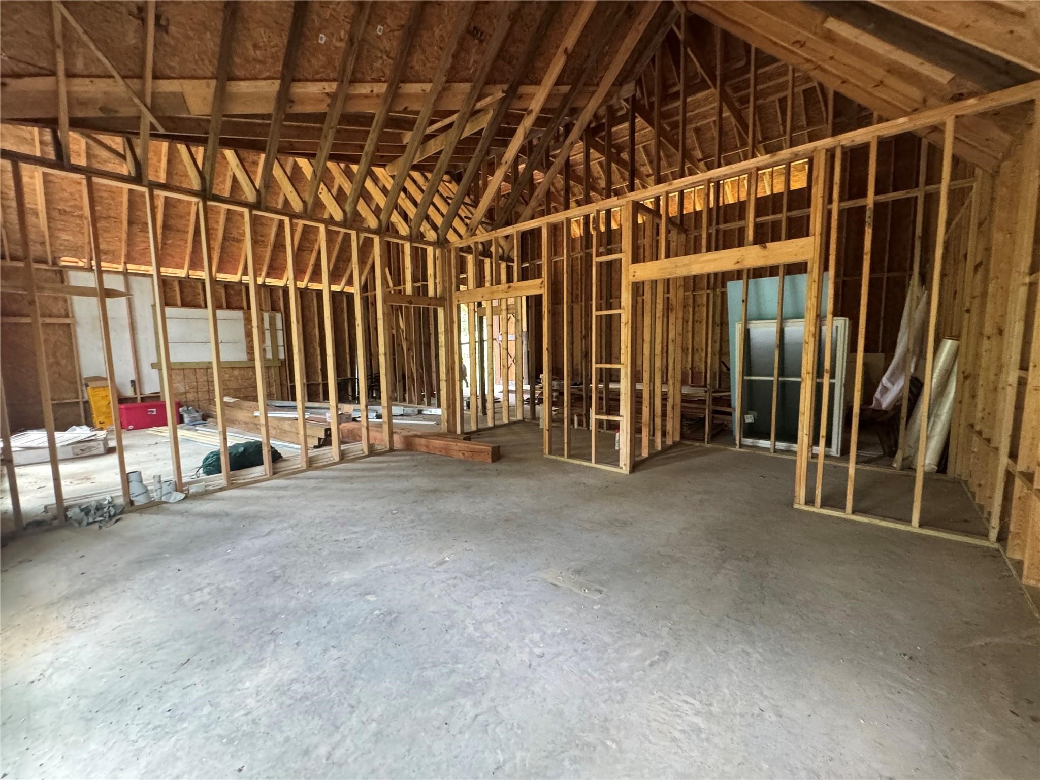 9813 Fm 563 Road Liberty, TX 77575 - Photo 5 of 8 Framed primary suite featuring a spacious bedroom, planned ensuite bath, and large walk-in closet ready for customization.