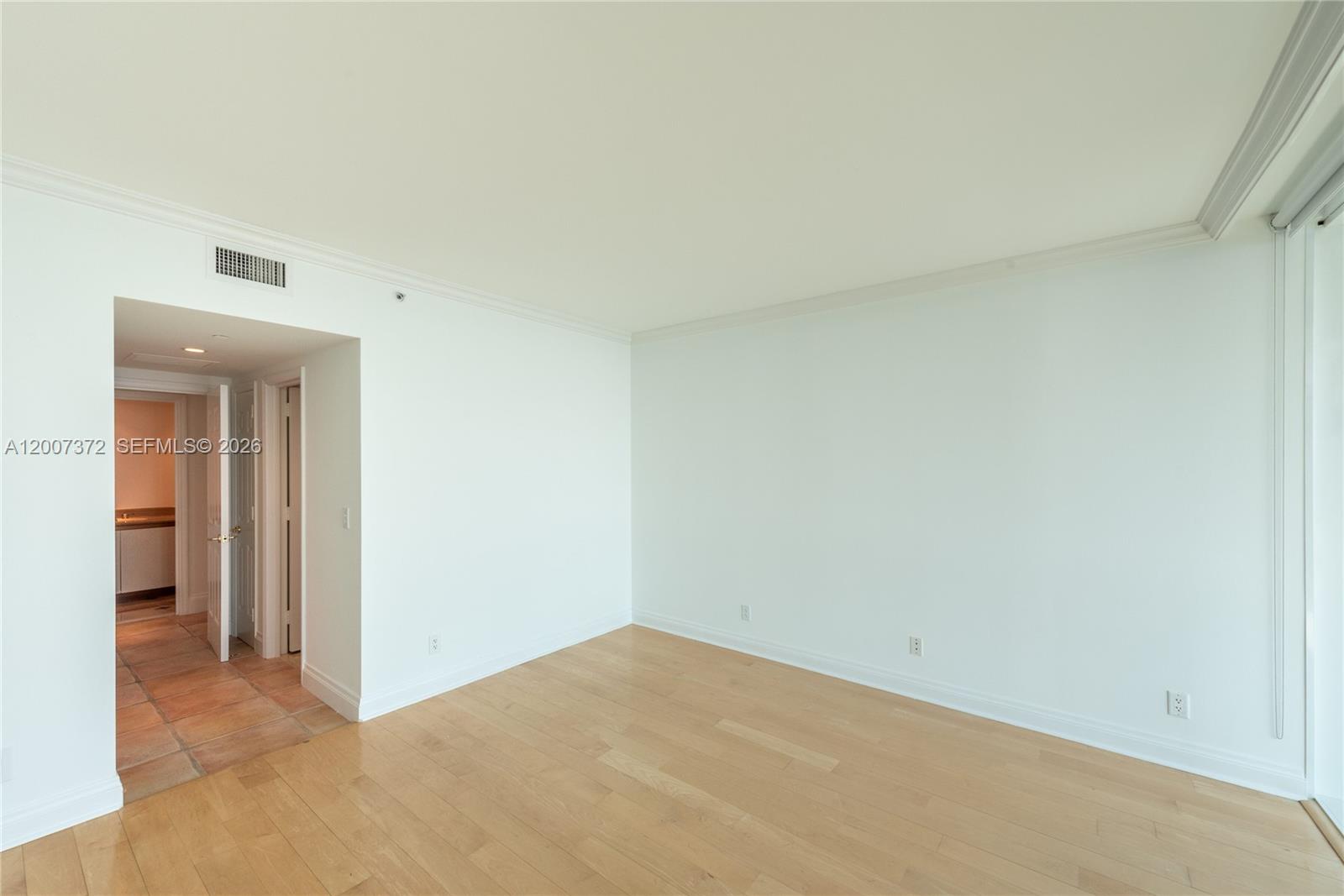 1643 Brickell Avenue, Unit 1103 Miami, FL 33129 - Photo 16 of 32 a view of an empty room