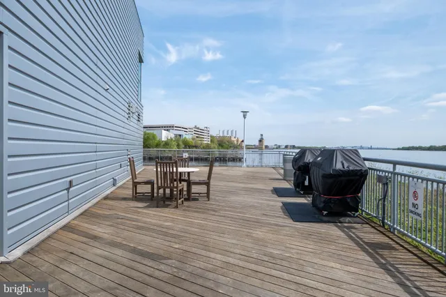 a terrace with outdoor seating