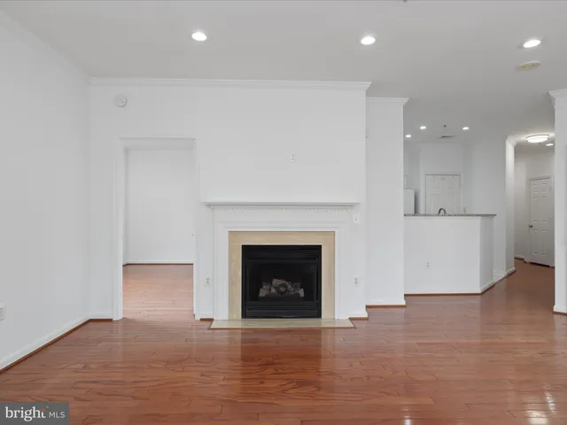 a view of a livingroom with a fireplace
