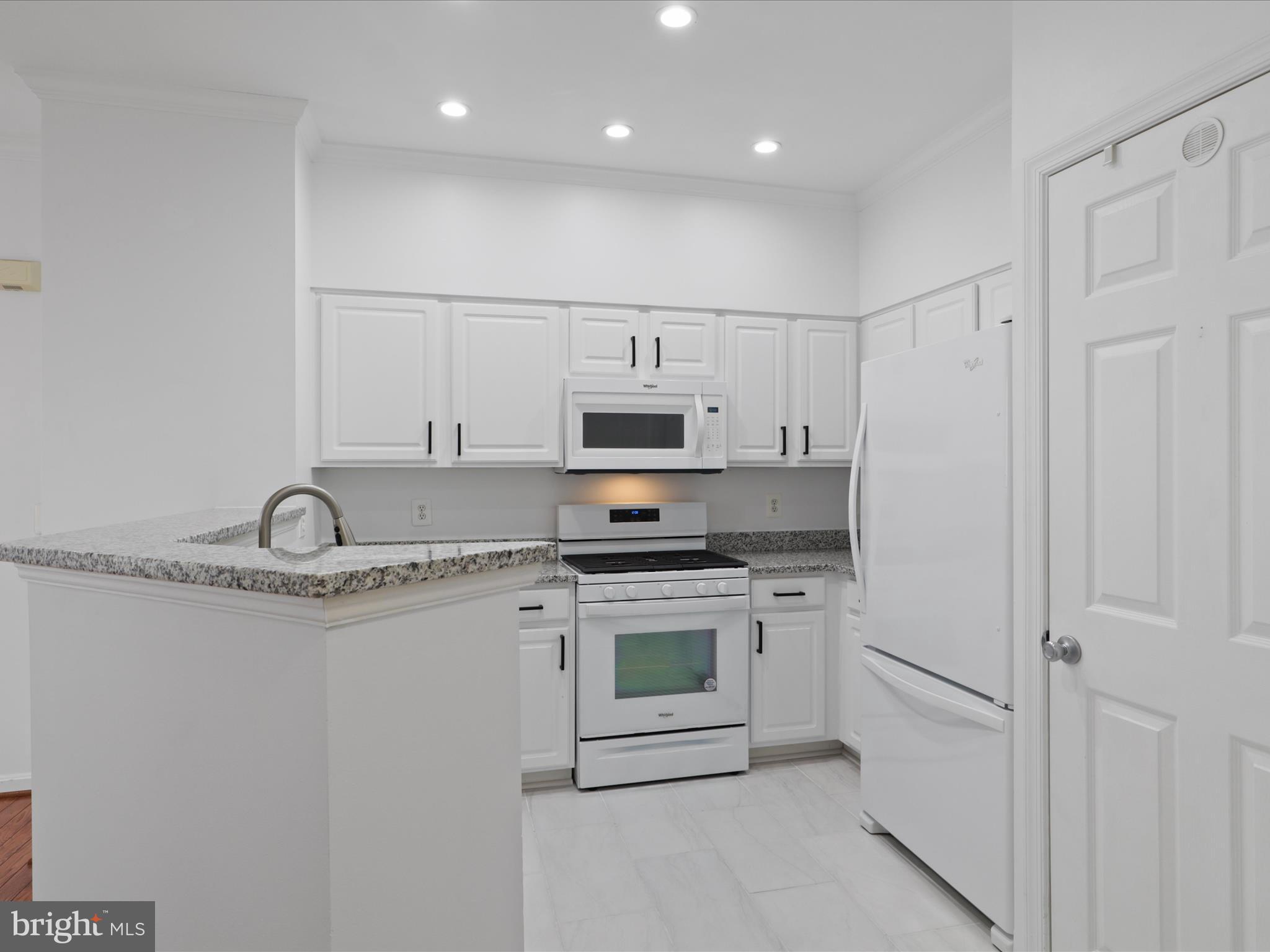 3830 9th Street North, Unit PH3E Arlington, VA 22203 - Photo 5 of 44 a kitchen with stainless steel appliances granite countertop a stove a sink and a refrigerator