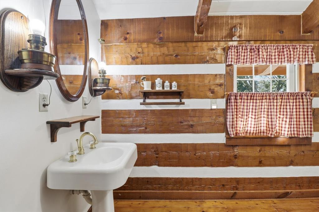 7310 South Irma Point Lecanto, FL 34461 - Photo 17 of 48 a bathroom with a sink and a mirror