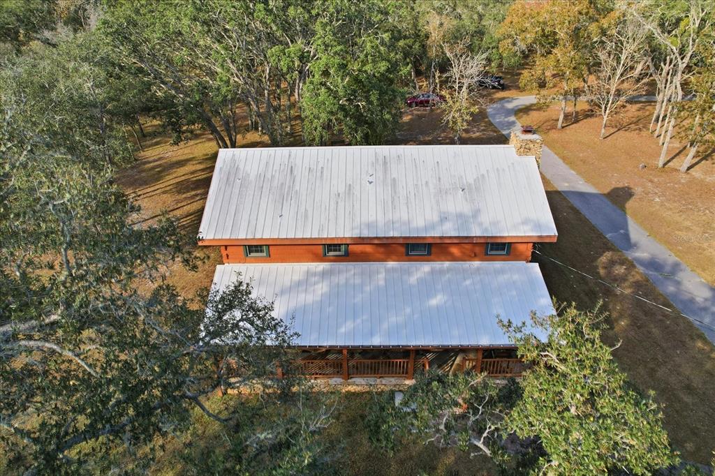 7310 South Irma Point Lecanto, FL 34461 - Photo 42 of 48 an aerial view of a yard