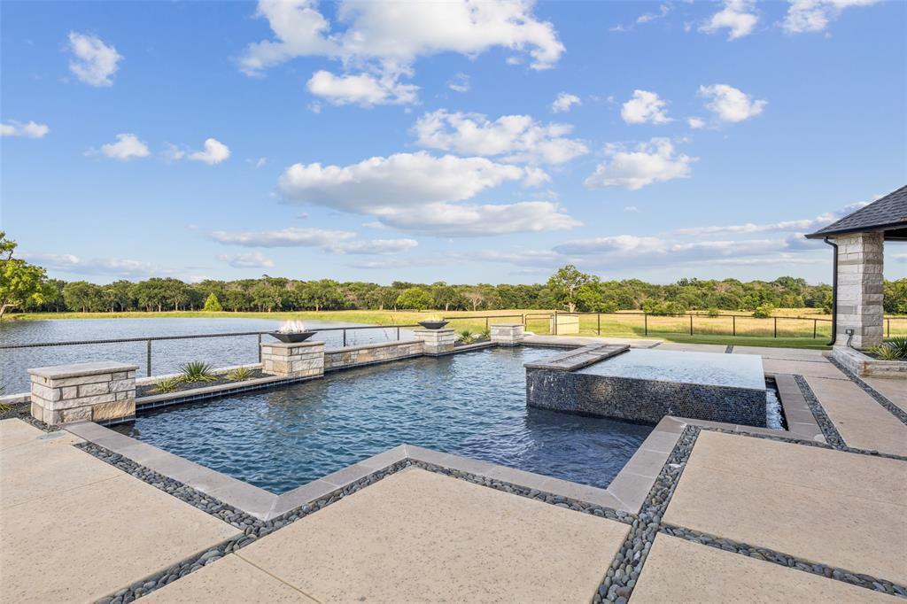12877 Foutch Road Pilot Point, TX 76258 - Photo 7 of 40 swimming view with swimming pool and outdoor seating
