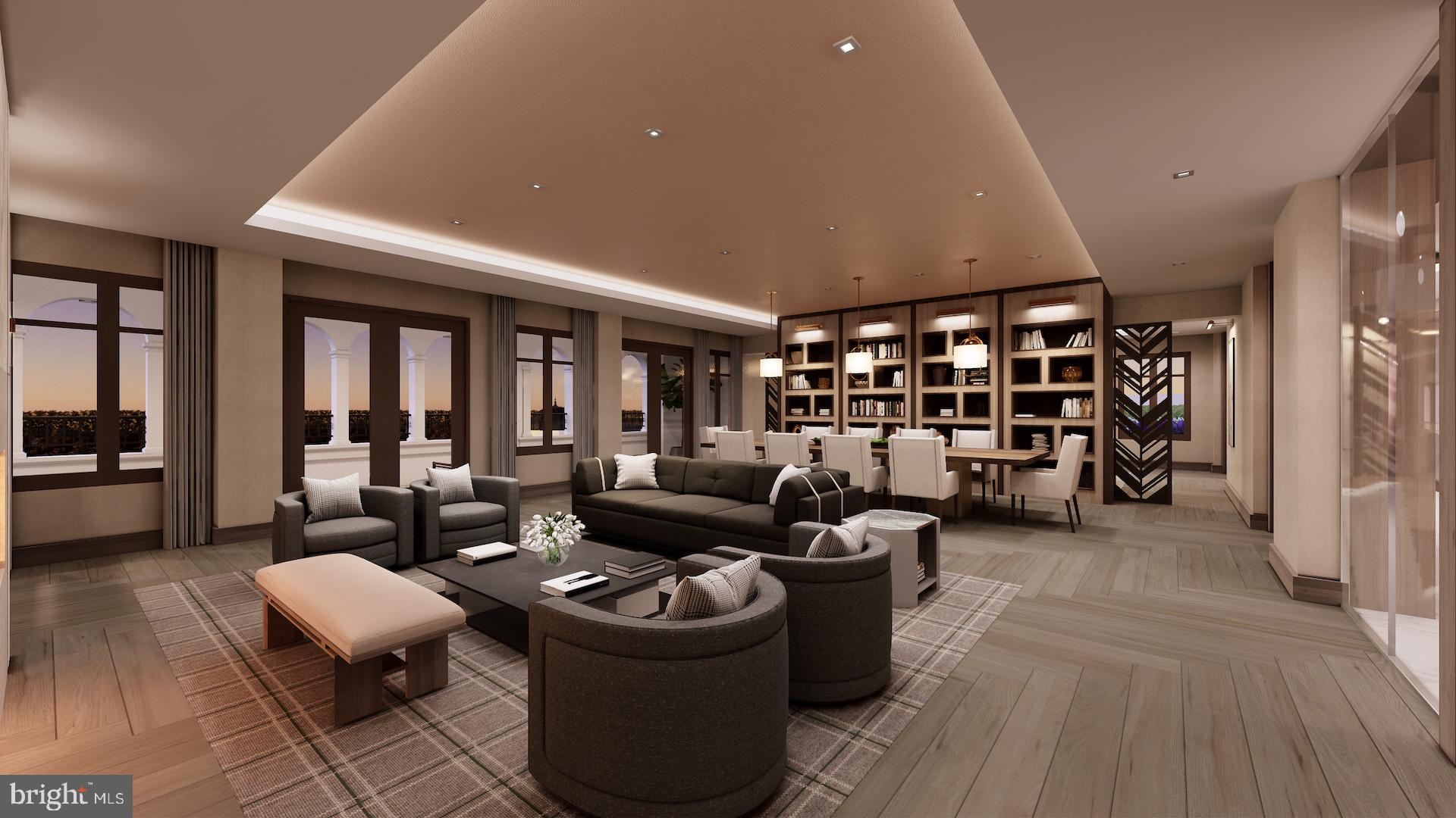 8551 Connecticut Avenue, Unit 411 Chevy Chase, MD 20815 - Photo 8 of 25 a living room with furniture and natural light