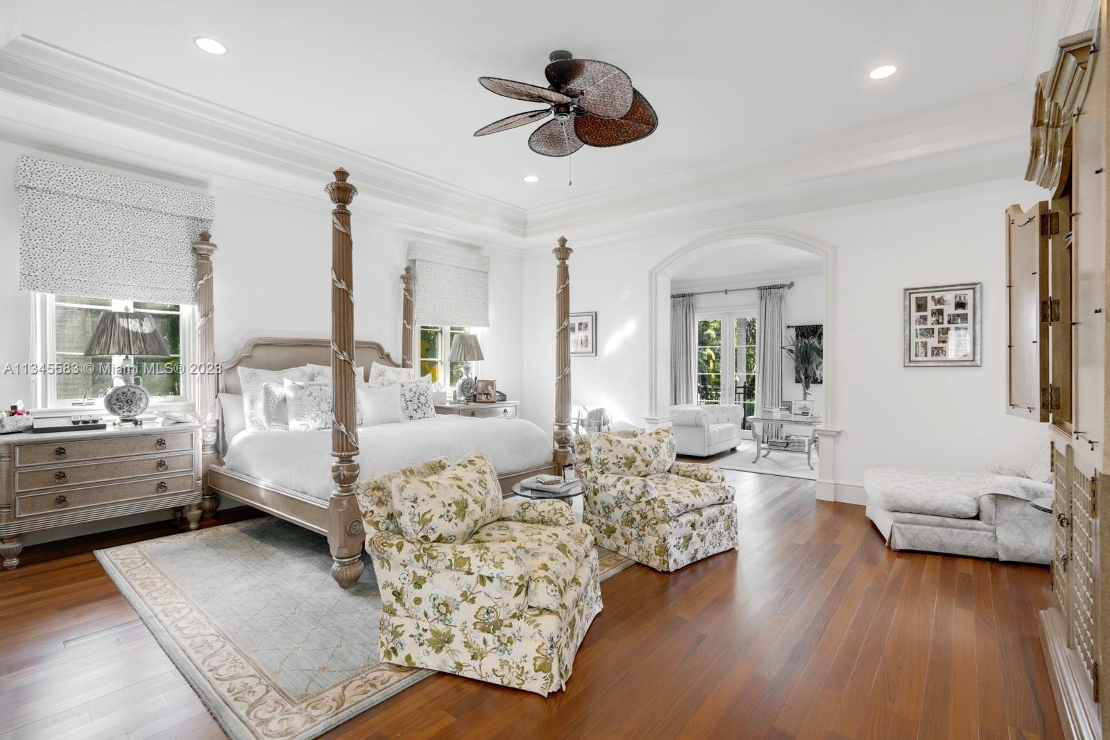 5001 Pine Drive Miami, FL 33143 - Photo 12 of 32 a living room with furniture and wooden floor