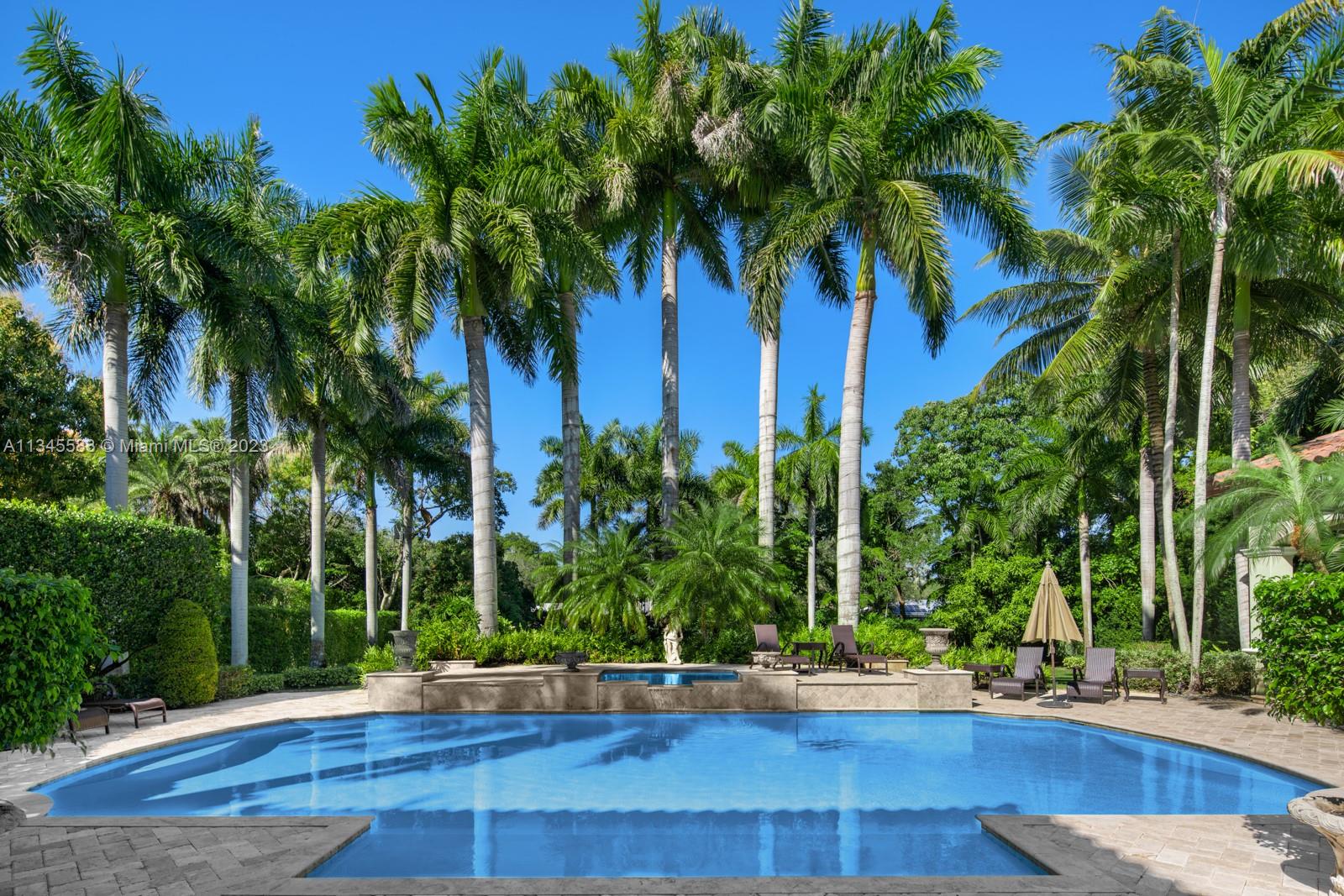5001 Pine Drive Miami, FL 33143 - Photo 23 of 32 a palm tree sitting on a wooden floor