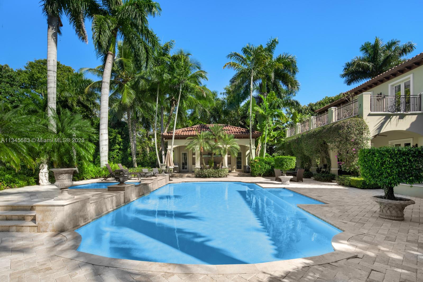 5001 Pine Drive Miami, FL 33143 - Photo 25 of 32 a view of a yard with plants