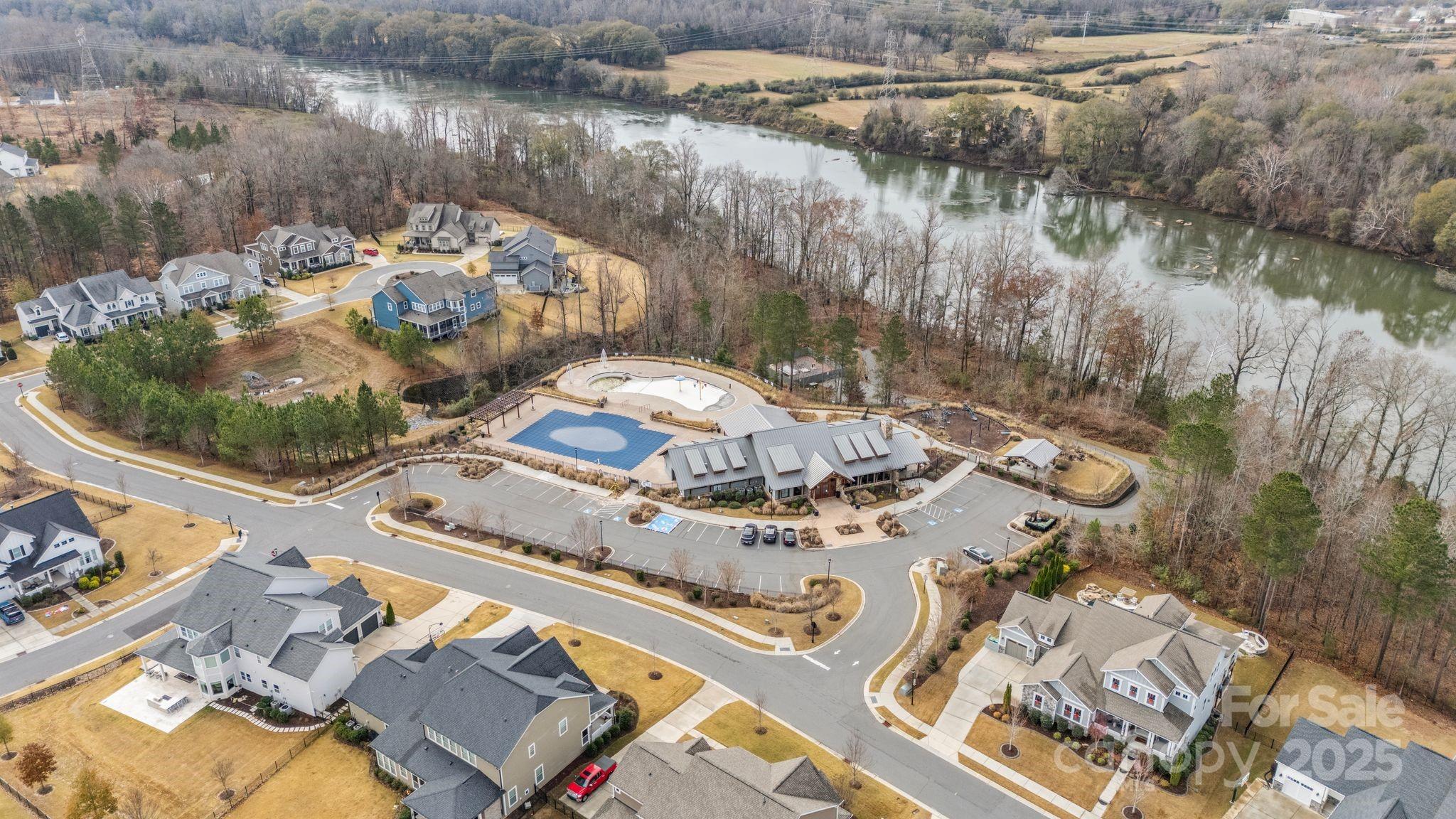 2075 Masons Bend Drive Fort Mill, SC 29708 - Photo 47 of 47 an aerial view of a house with a lake view