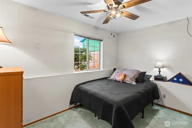 a view of a living room and a window