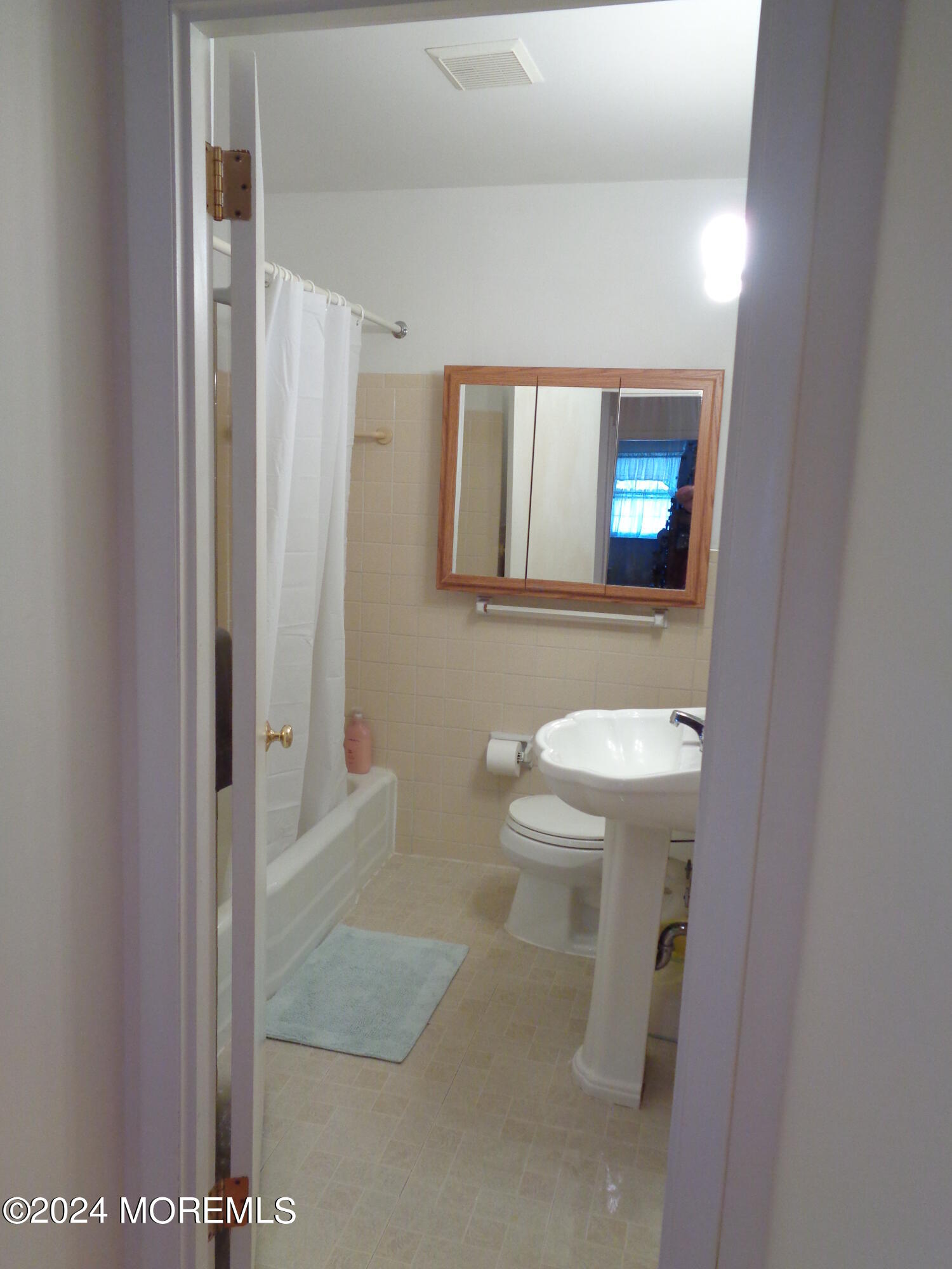 401 Springfield Avenue Pine Beach, NJ 08741 - Photo 15 of 24 a bathroom with a sink a toilet and shower
