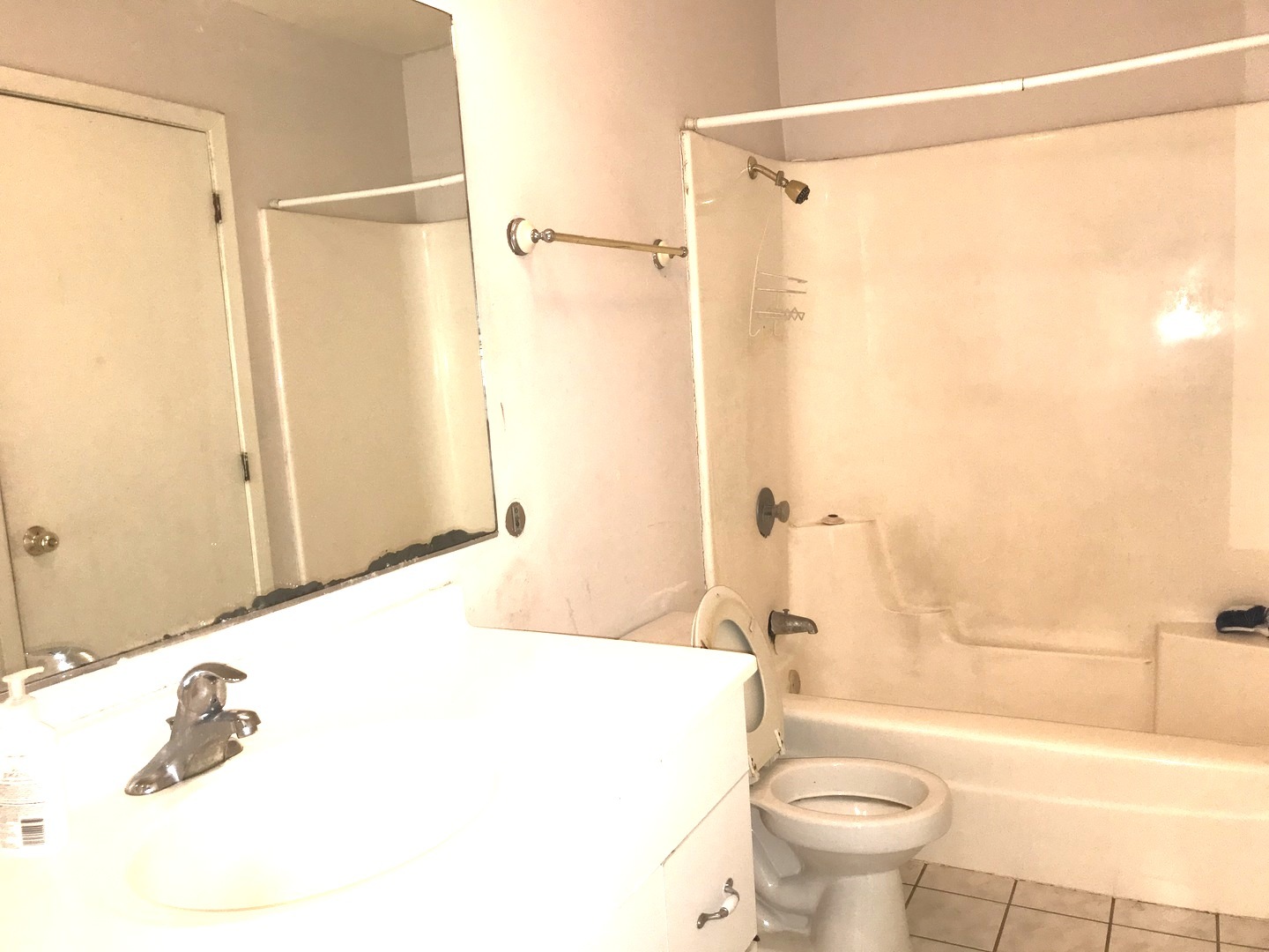 54 Cloverleaf Road Matteson, IL 60443 - Photo 8 of 13 a bathroom with a sink toilet and shower