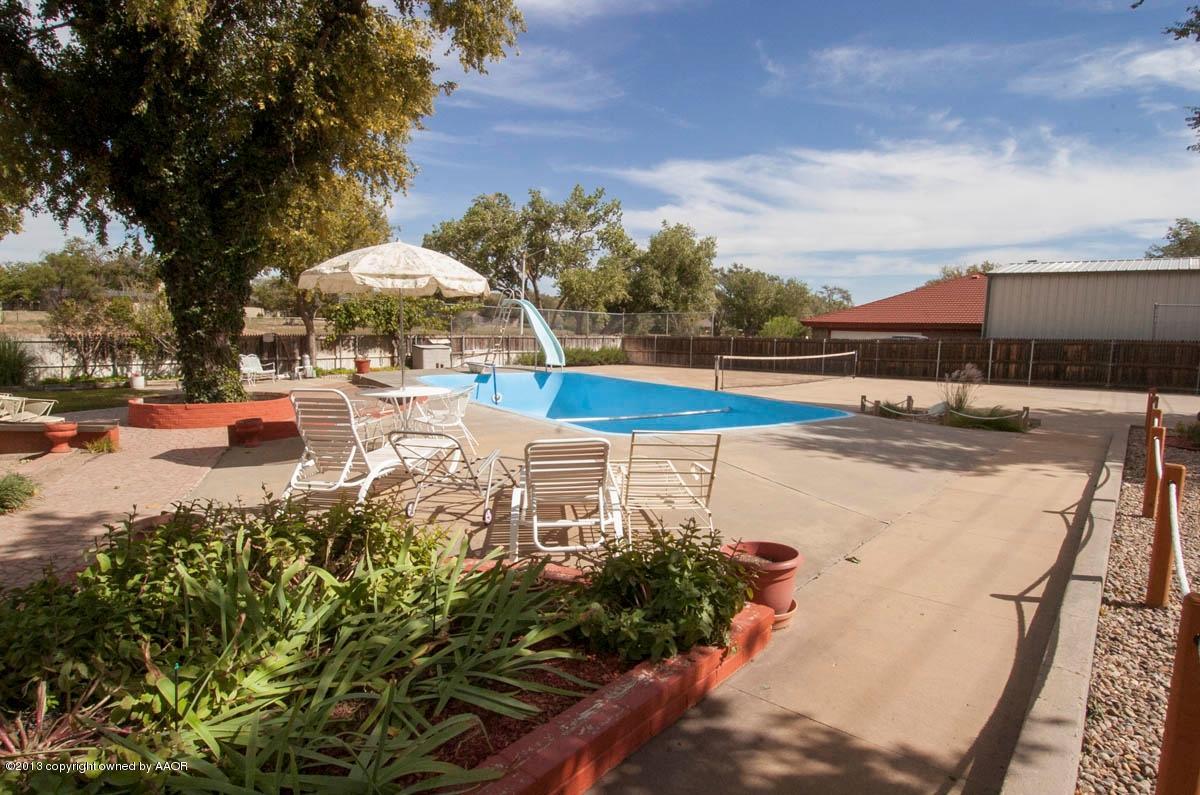 7 Kendall Road Amarillo, TX 79124 - Photo 44 of 66 POOL AREA VIEW 1