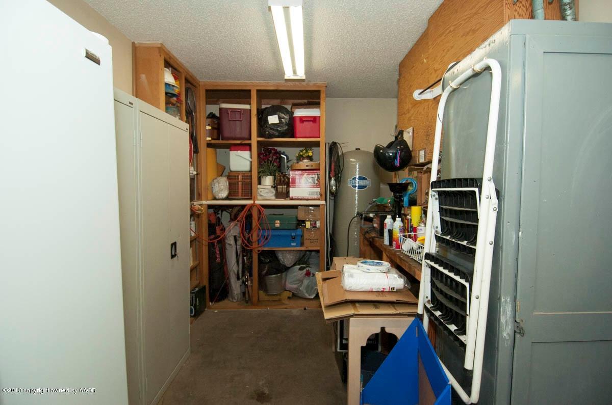 7 Kendall Road Amarillo, TX 79124 - Photo 66 of 66 GARAGE STORAGE AREA