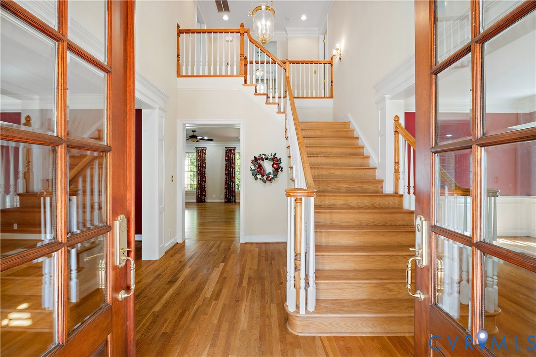 628 Cedar Run Road Manakin-Sabot, VA 23103 - Photo 6 of 70 The double front doors open to the two-story foyer