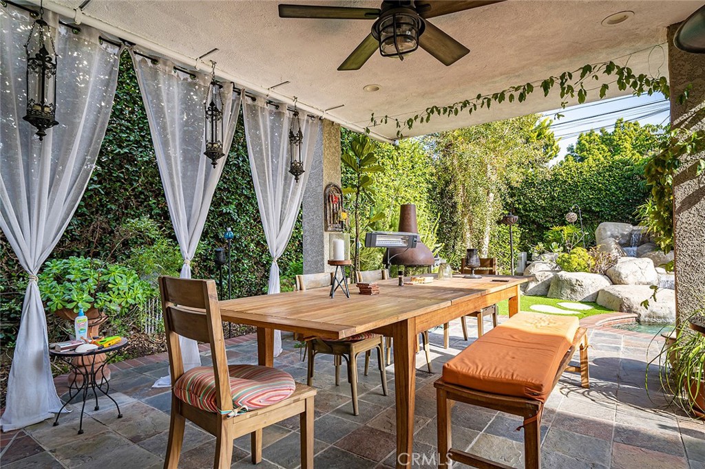 11792 Silver Fox Road Rossmoor, CA 90720 - Photo 21 of 49 a view of an outside dining space with furniture