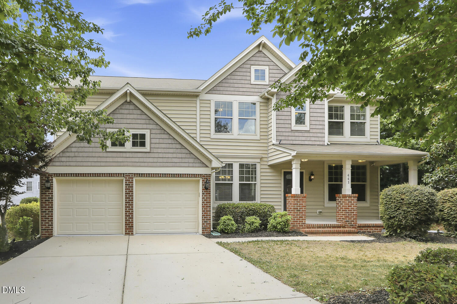 441 Virginia Water Drive Rolesville, NC 27571 - Photo 1 of 20 front view of a house and a yard